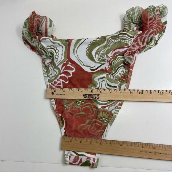 Andrea Iyamah Salama Swim Bikini Set Abstract Mushroom Print LARGE - Picture 7 of 14